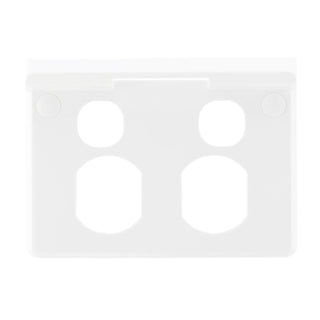 Deta X6 Clip On Cover With Shelf For Double Power Point