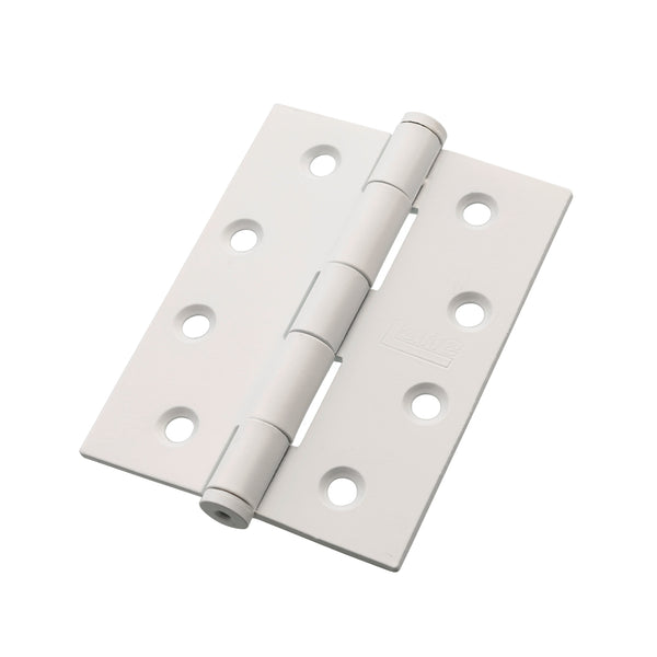 Lane 100 x 75 x 2.5mm Matte White Loose Pin Butt Hinge - 2 Pack