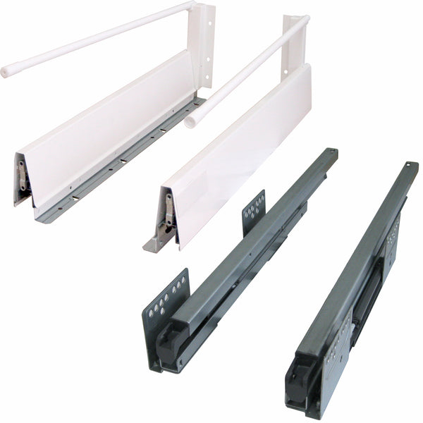 Hafele 204 x 500mm White Soft Close Drawer