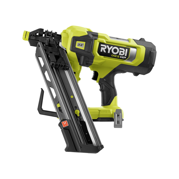Ryobi 18V ONE+ HP Brushless 30-34° Framing Nailer - Tool Only