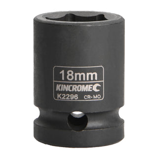 Kincrome 18mm 1/2” Square Drive Impact Socket