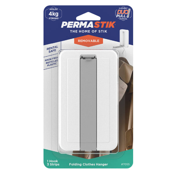Permastik Heavy Duty Folding Clothes Hook