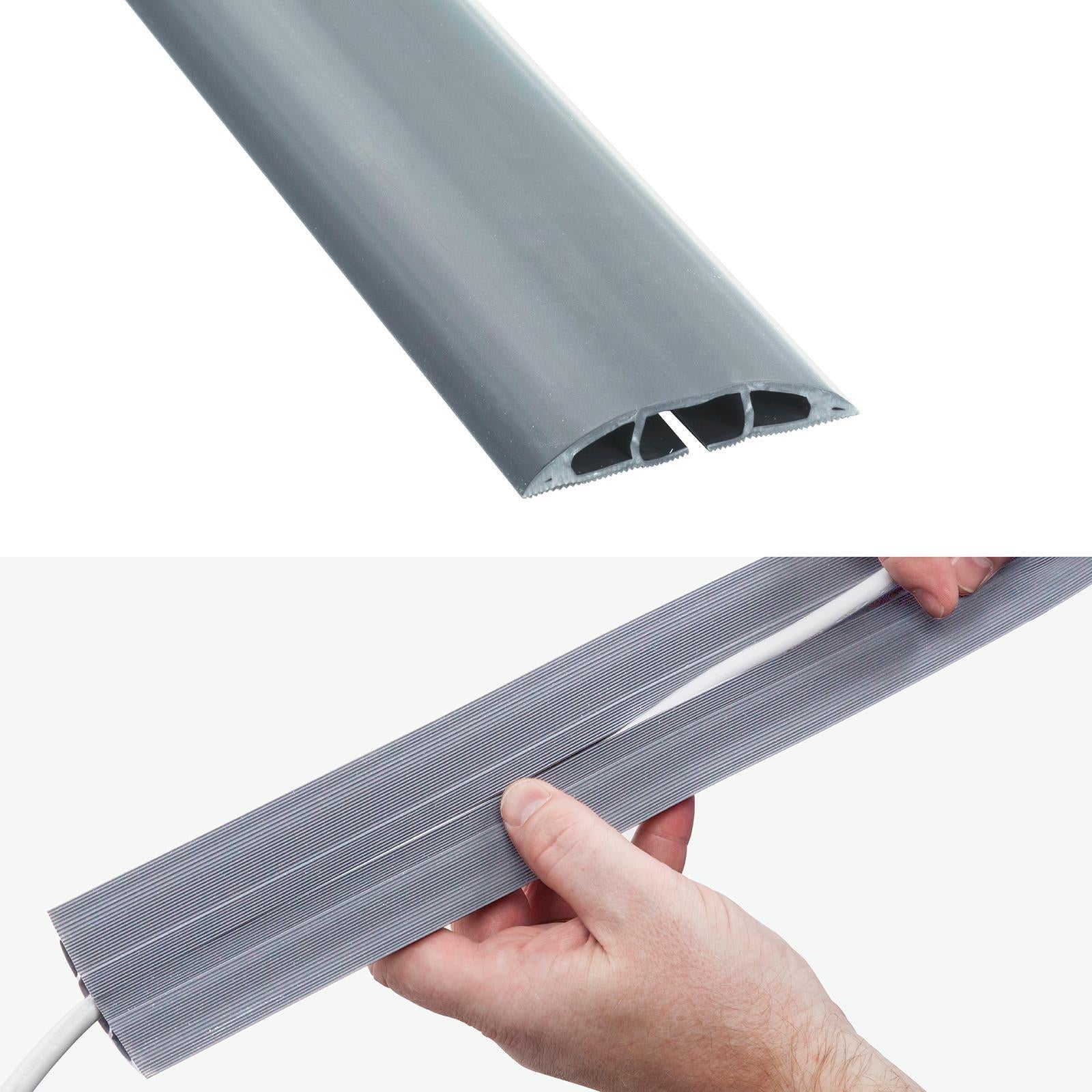 D-Line 17 x 9mm 1.8m Grey Light Duty Floor Cover - Image 3 of 12