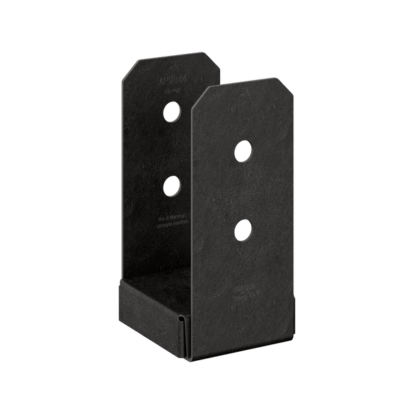Simpson Strong-Tie 90 x 90mm Black Outdoor Accents Post Base