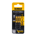 DeWALT FLEXTORQ 57mm HEX5 Screwdriver Bit 3 Pack DWAF2HX5IR3 - Image 2 of 2