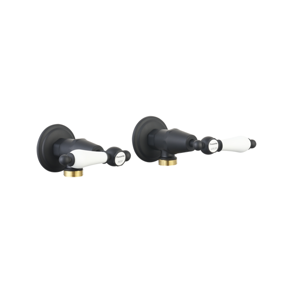 Mondella Washing Machine Lever Handle Set Matte Black Maestro