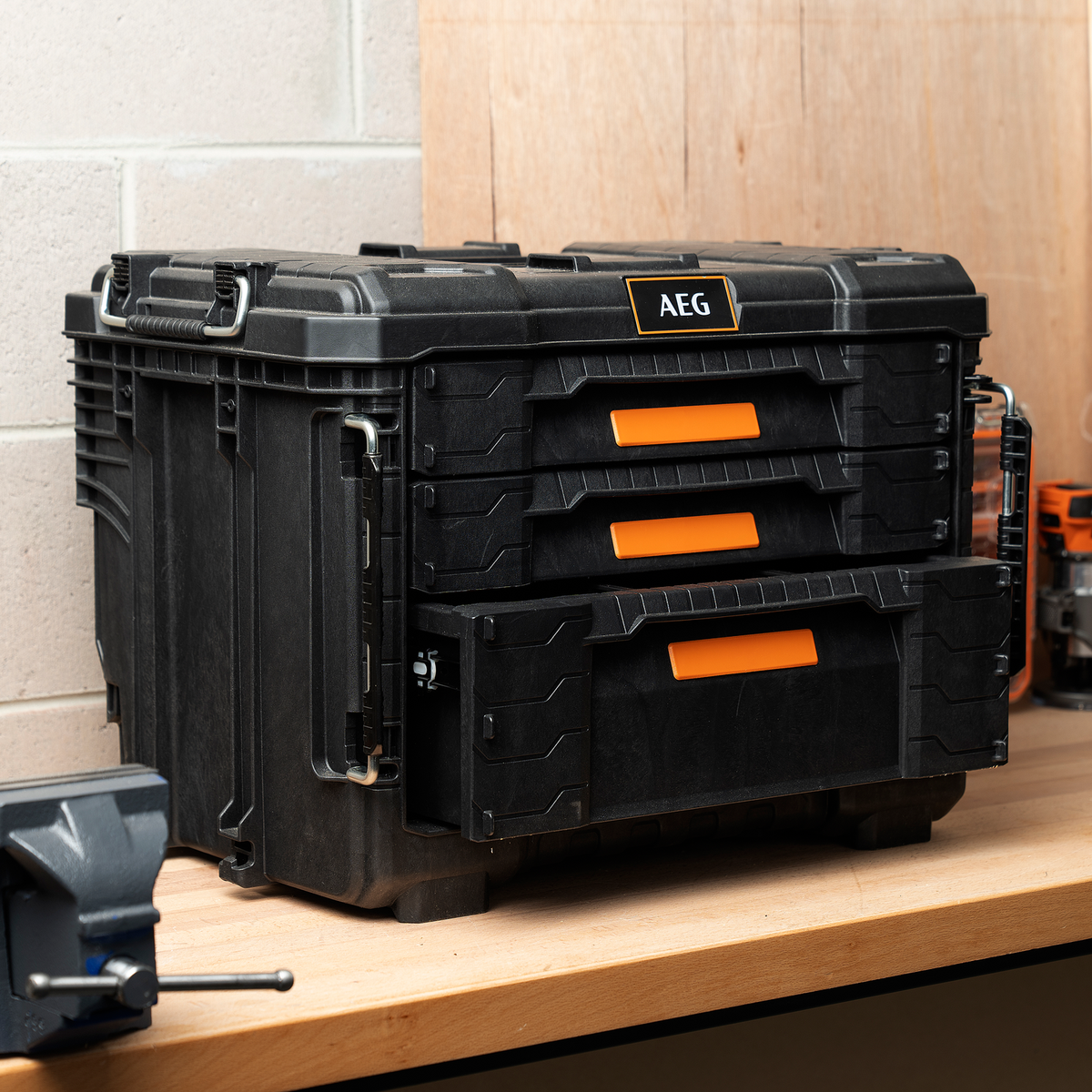 AEG QUICKSTACK 2.0 3 Drawer Toolbox - Image 5 of 7