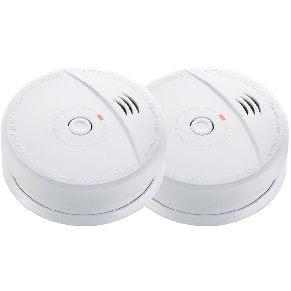 FirePro 9V Photoelectric Smoke Alarm - 2 Pack