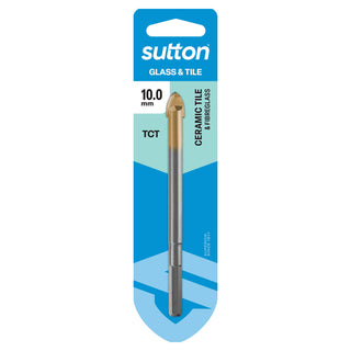 Sutton Tools 10.0mm Glass and Tile Drill Bit