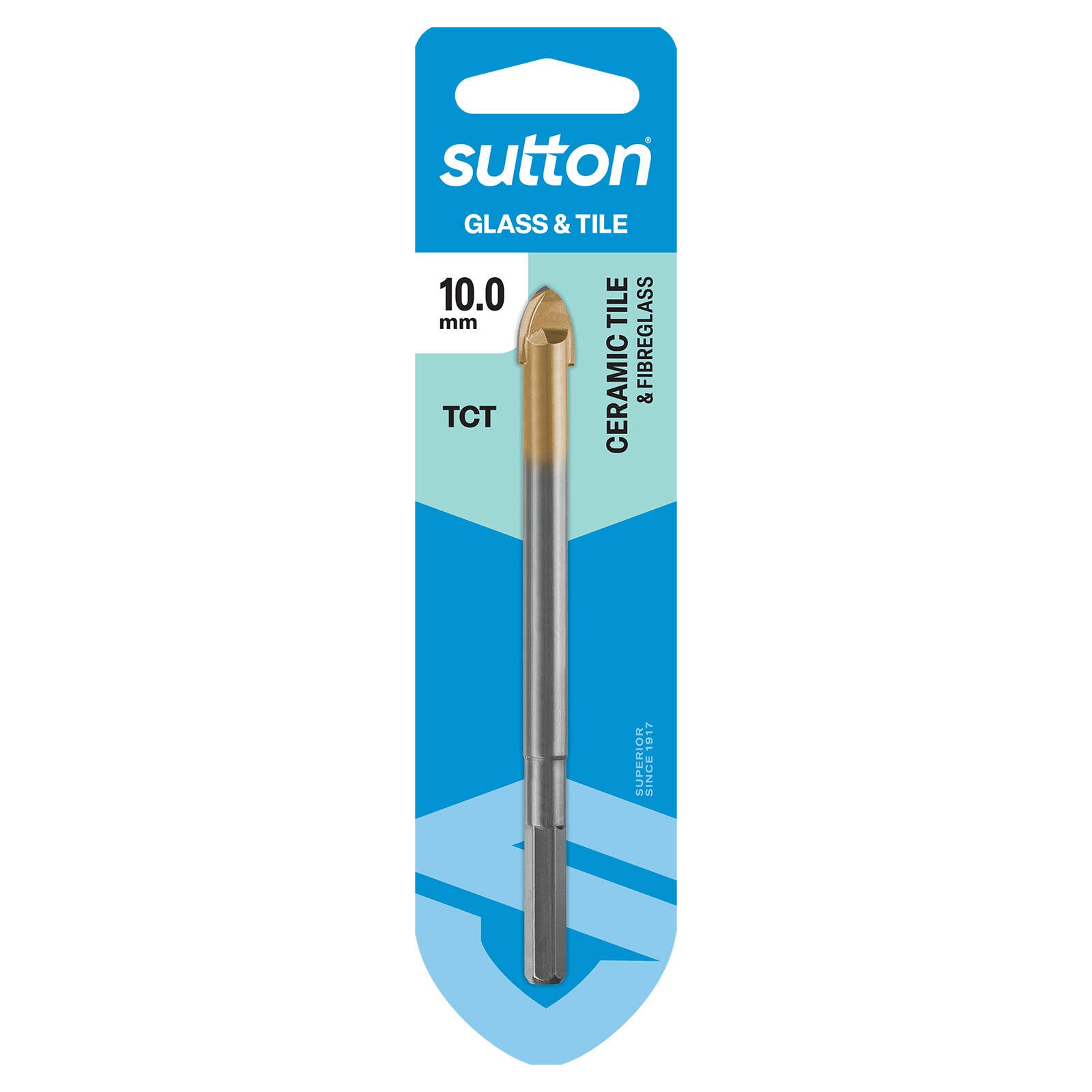 Sutton Tools 10.0mm Glass and Tile Drill Bit - Image 1 of 1