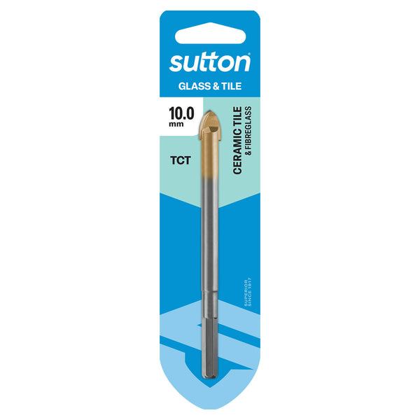 Sutton Tools 10.0mm Glass and Tile Drill Bit