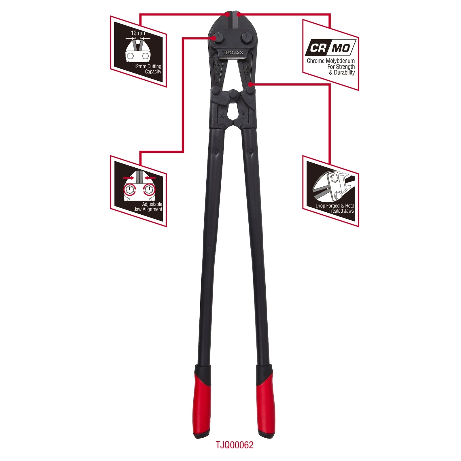 Trojan 900mm Bolt Cutter - Image 3 of 3