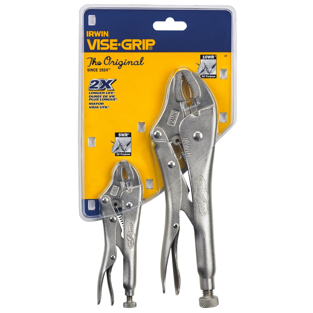 IRWIN Vise-Grip 2 Piece Locking Plier Set - Image 1 of 1