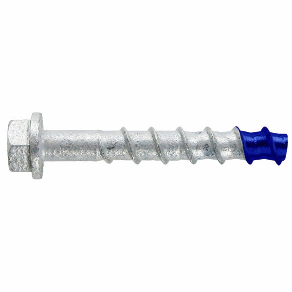 DeWALT 8 x 65mm Blue Tip Galvanised Hex Screw Bolt - 4 Pack