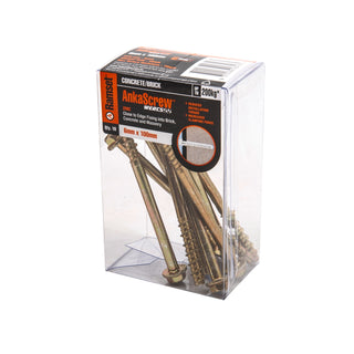 Ramset 6 x 100mm Zinc AnkaScrew Masonry Anchor - 10 Pack