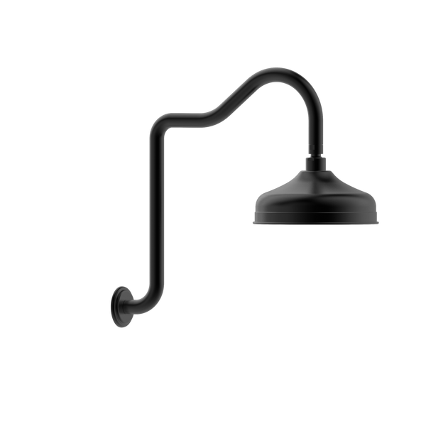Mondella Chrome Maestro Classic Shower Head With Arm - Chrome