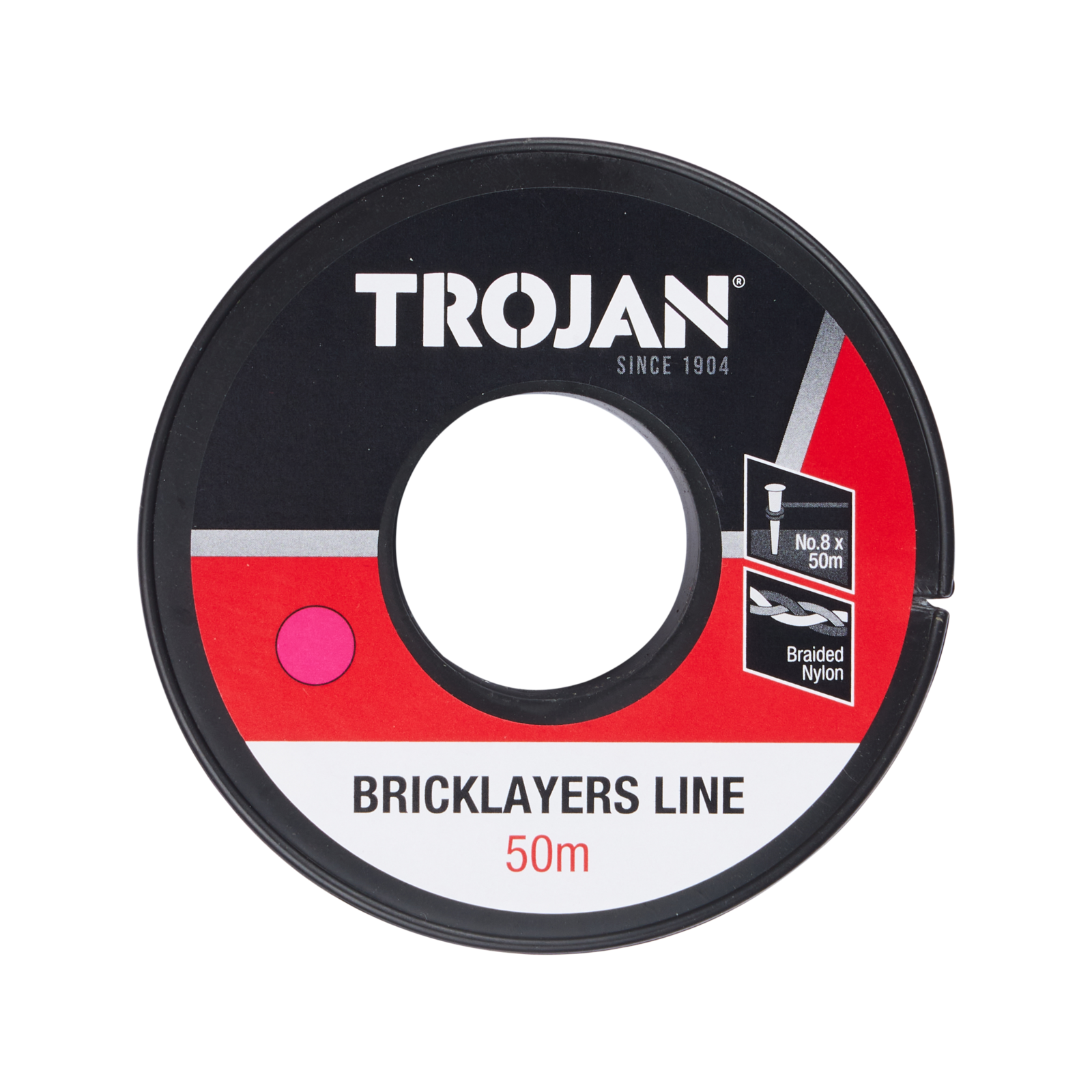 Trojan 50m No 8 Pink Brickline - Image 2 of 5