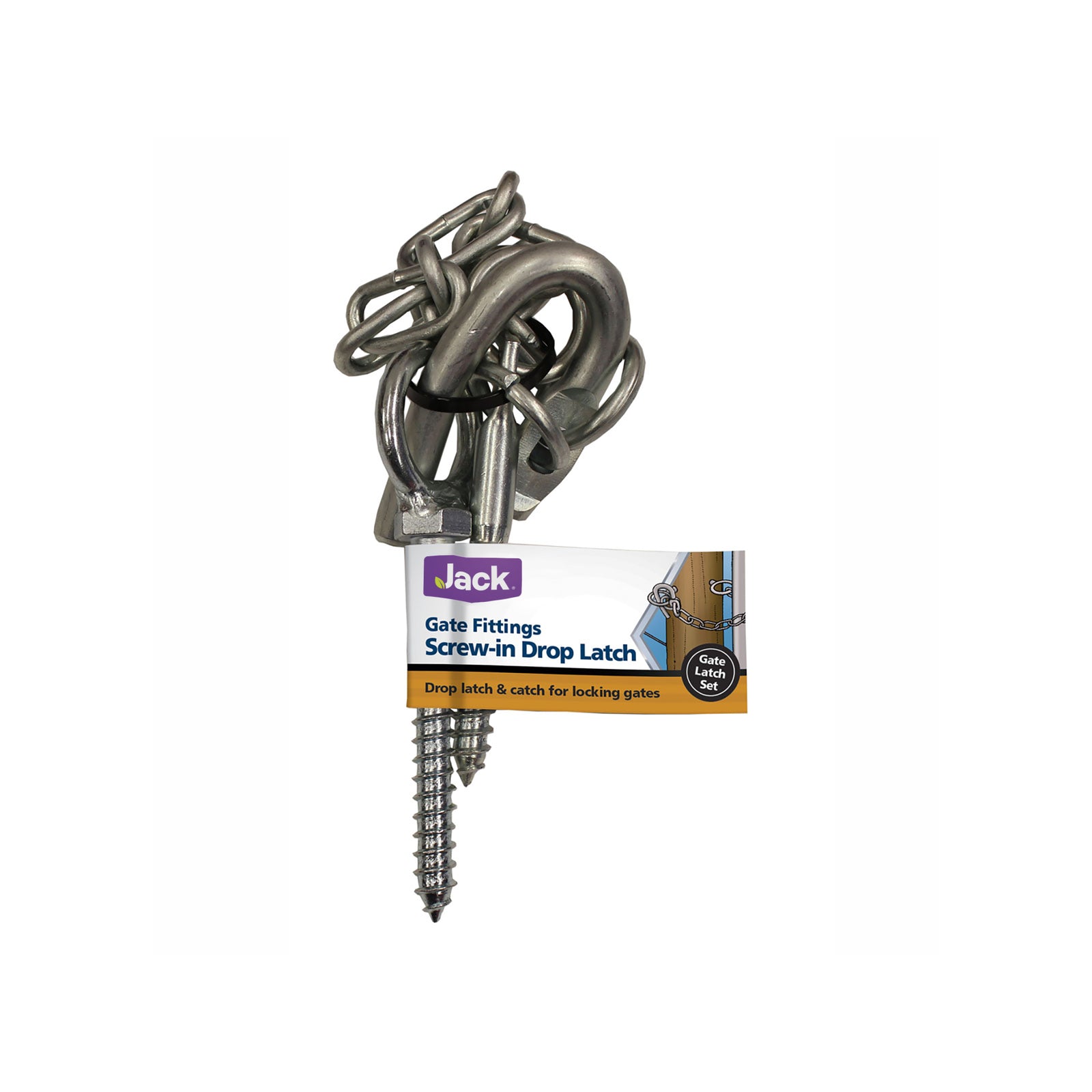 Jack 170 x 80 x 45mm Screw-In Drop Latch - Image 1 of 1