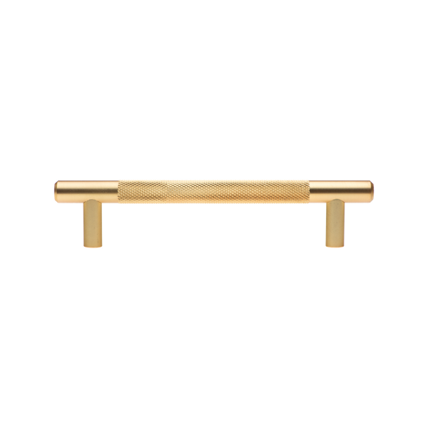 Lane 96mm Brass Cabinet Knurled T Handle - 1 Pack - 96mm