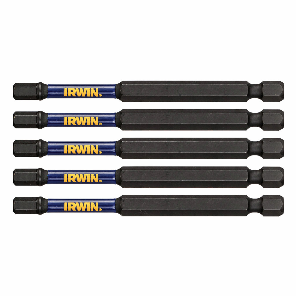 IRWIN 89mm Impact Pro Performance Hex 5 - 5 Pack - Image 2 of 2