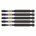 IRWIN 89mm Impact Pro Performance Hex 5 - 5 Pack - Image 2 of 2