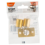 Taskmaster 16mm Brass Single Ball Catch - 2 Pack - Image 1 of 6
