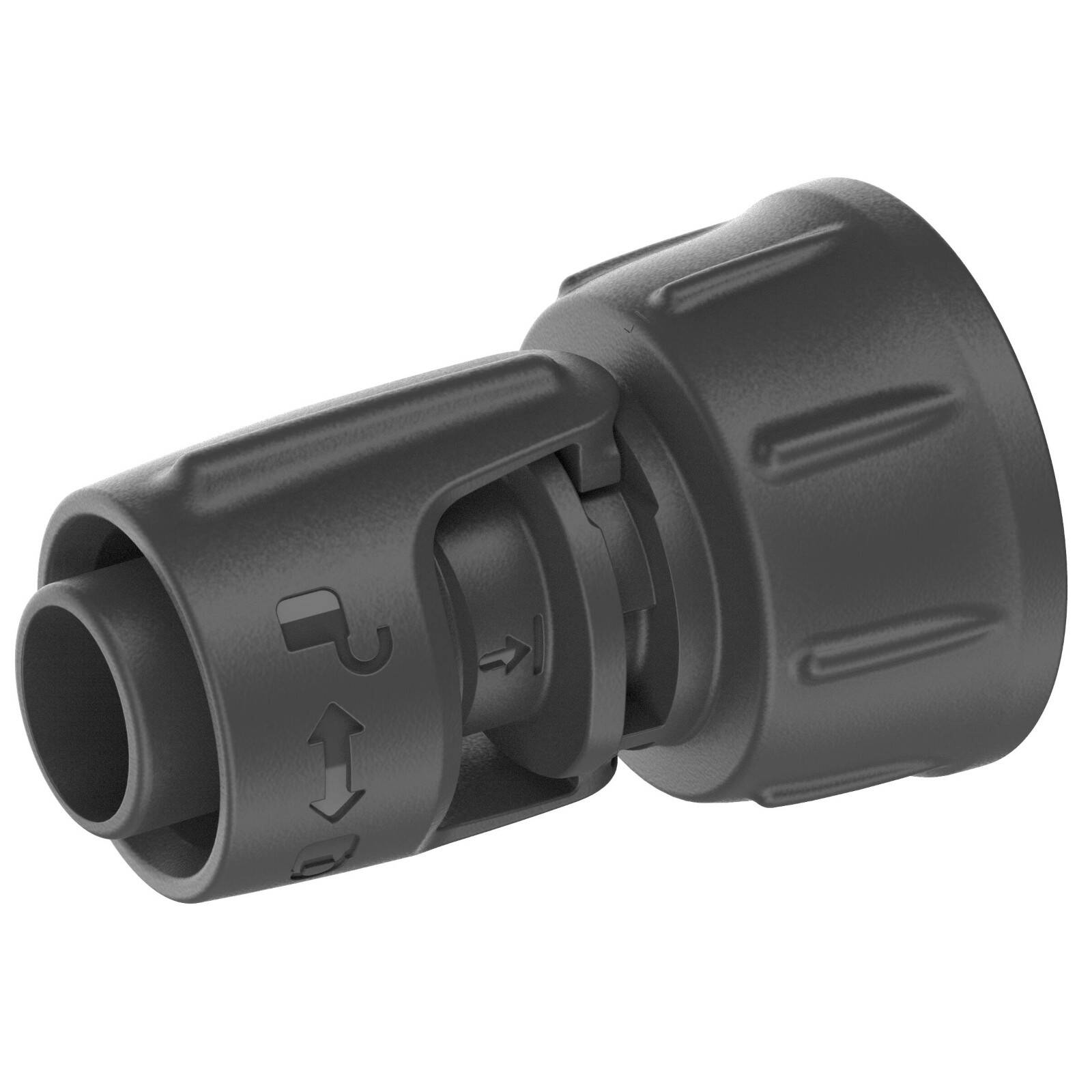 GARDENA 13mm ¾" Thread Micro Irrigation Tap Fitting - Image 1 of 7