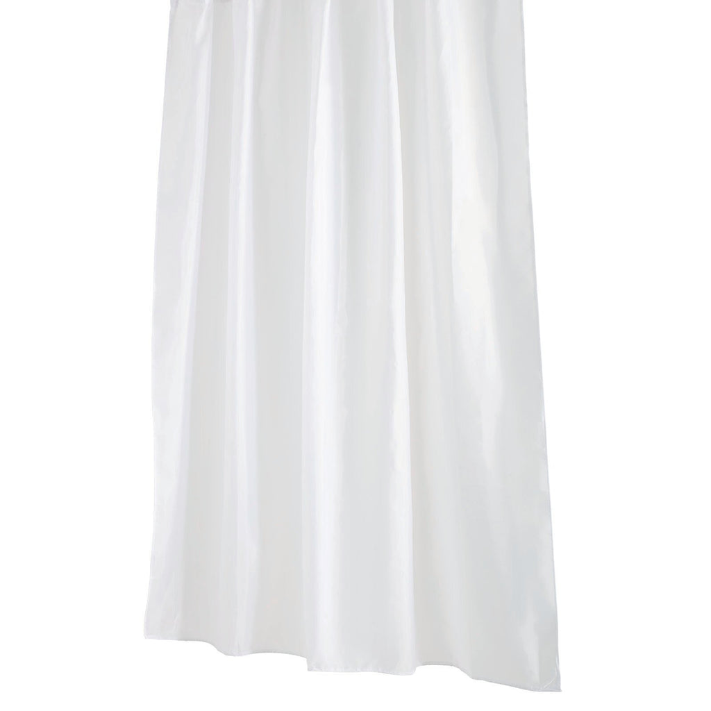 Barelli 180 x 180cm Gracefully White Polyester Shower Curtain - Image 1 of 3