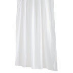 Barelli 180 x 180cm Gracefully White Polyester Shower Curtain - Image 1 of 3