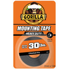 Gorilla 1.5m Black Double Sided Mounting Tape - Image 1 of 3