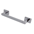 Barelli Matte Black Rigoni Base Double Towel Bar - Black - Image 1 of 5