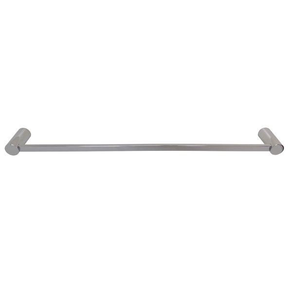 Barelli 600mm Chrome Ambiente Single Towel Rail - 600mm
