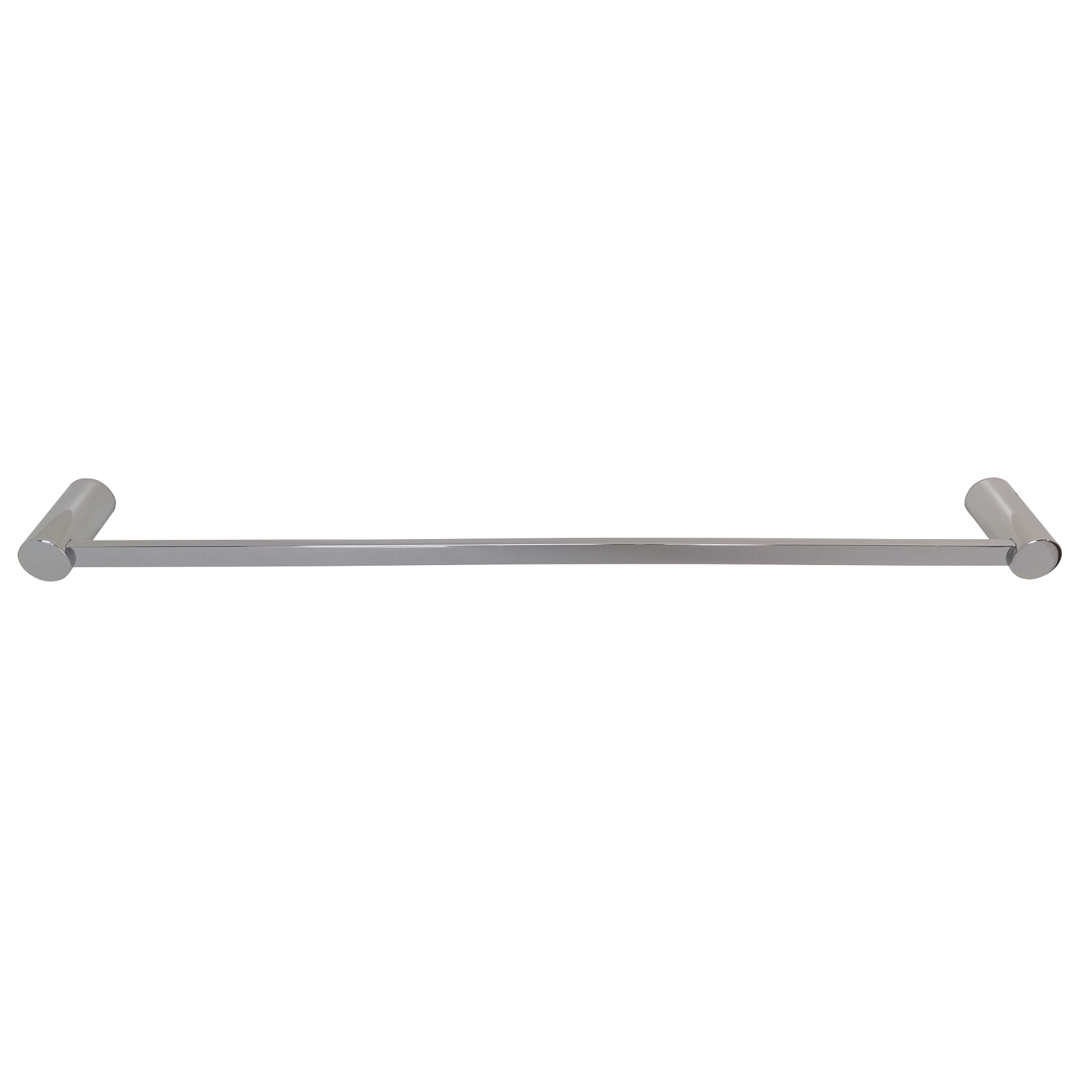 Barelli 600mm Chrome Ambiente Single Towel Rail - 600mm - Image 6 of 7