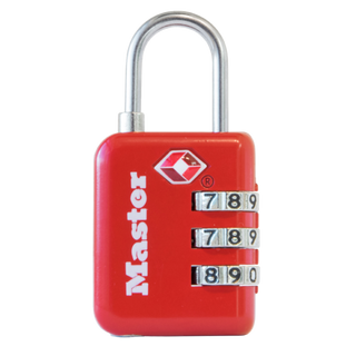 Master Lock 30mm Luggage Combination Padlock