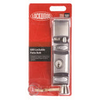 Lockwood Satin Chrome 680 Patio Bolt - Image 2 of 2