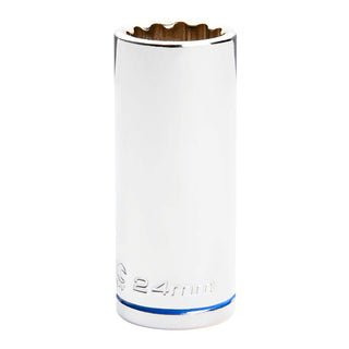 Kincrome 24mm 1/2" Drive Deep Socket