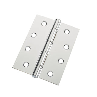 Lane 100 x 75 x 1.6mm Polished Chrome Fixed Pin DURAsmooth™ Butt Hinge