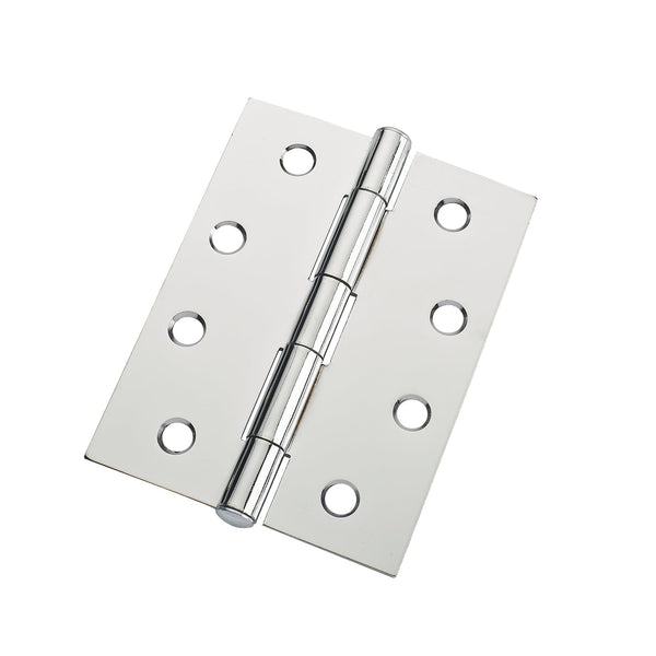 Lane 100 x 75 x 1.6mm Polished Chrome Fixed Pin DURAsmooth™ Butt Hinge