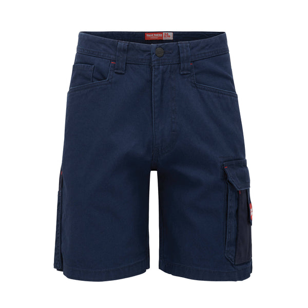 Hard Yakka Mens Navy Legends Cargo Short - Size 92R