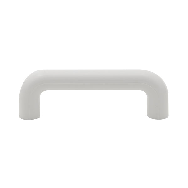 Prestige 16mm White Plastic Round D Handle - White