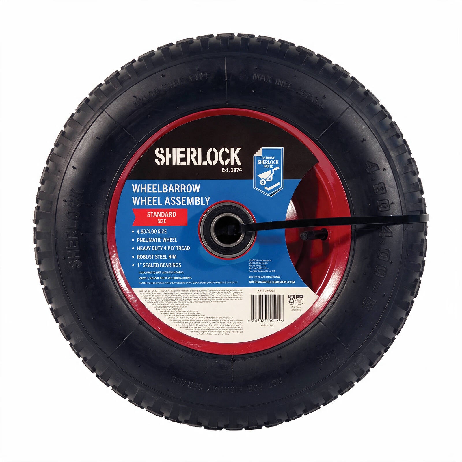 Sherlock Standard Wheelbarrow Wheel - Image 4 of 5