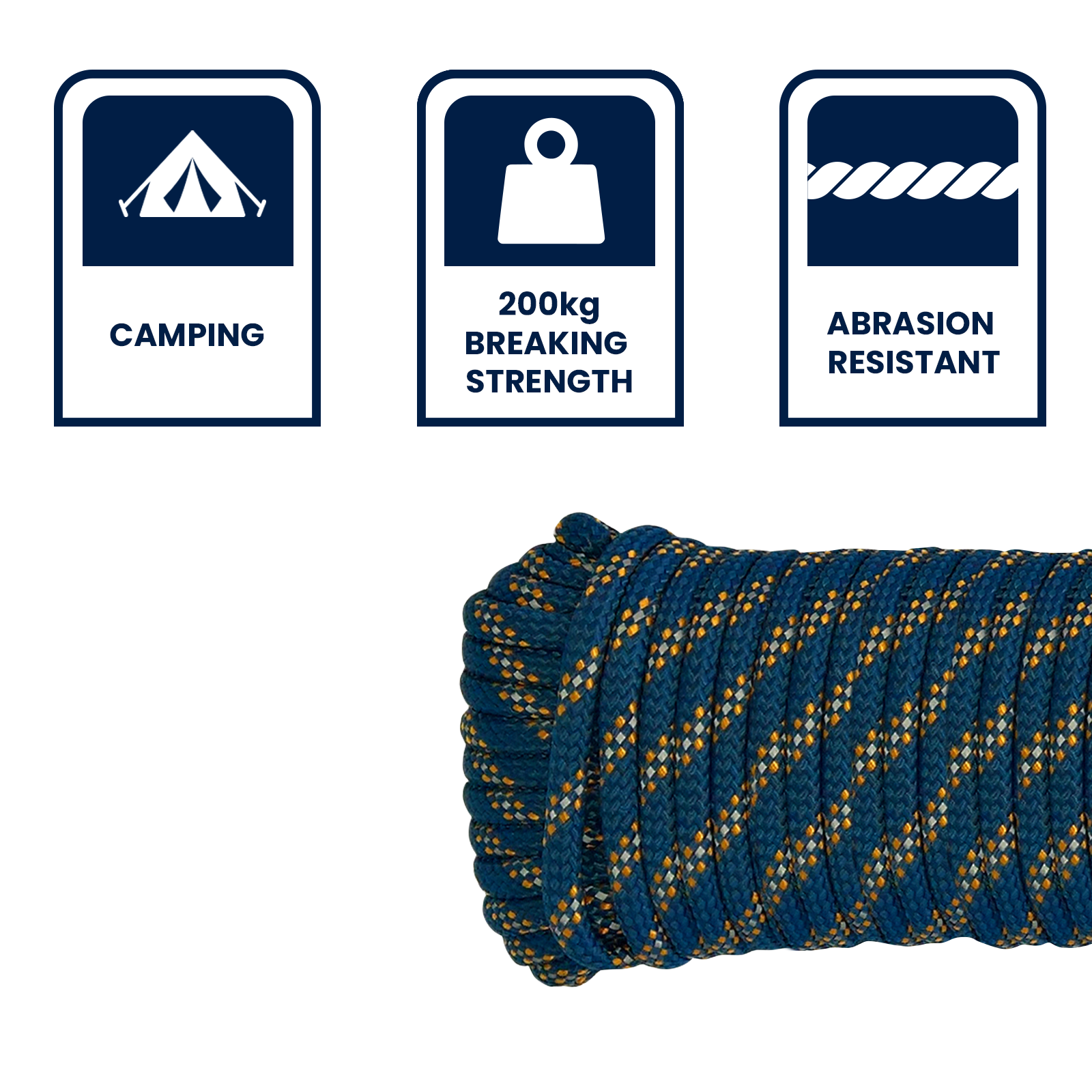 GRUNT 6mm x 30m Reflective Rope - Image 3 of 4