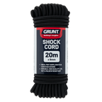 GRUNT 8mm x 20m Black Shock Cord - Image 1 of 4