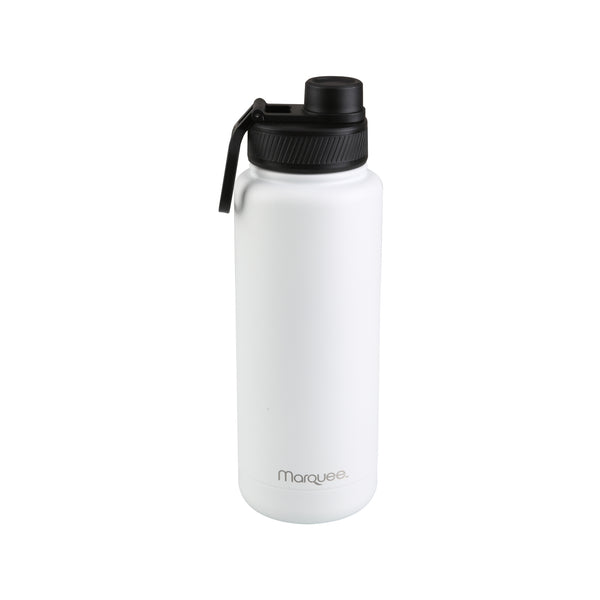 Marquee 1.1L White Insulated Drink Bottle