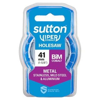 Sutton Tools 41mm White Cobalt Bi-Metal Holesaw