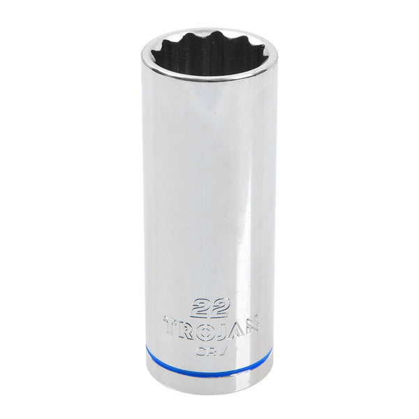 Trojan 22mm 1/2" Drive Deep Socket