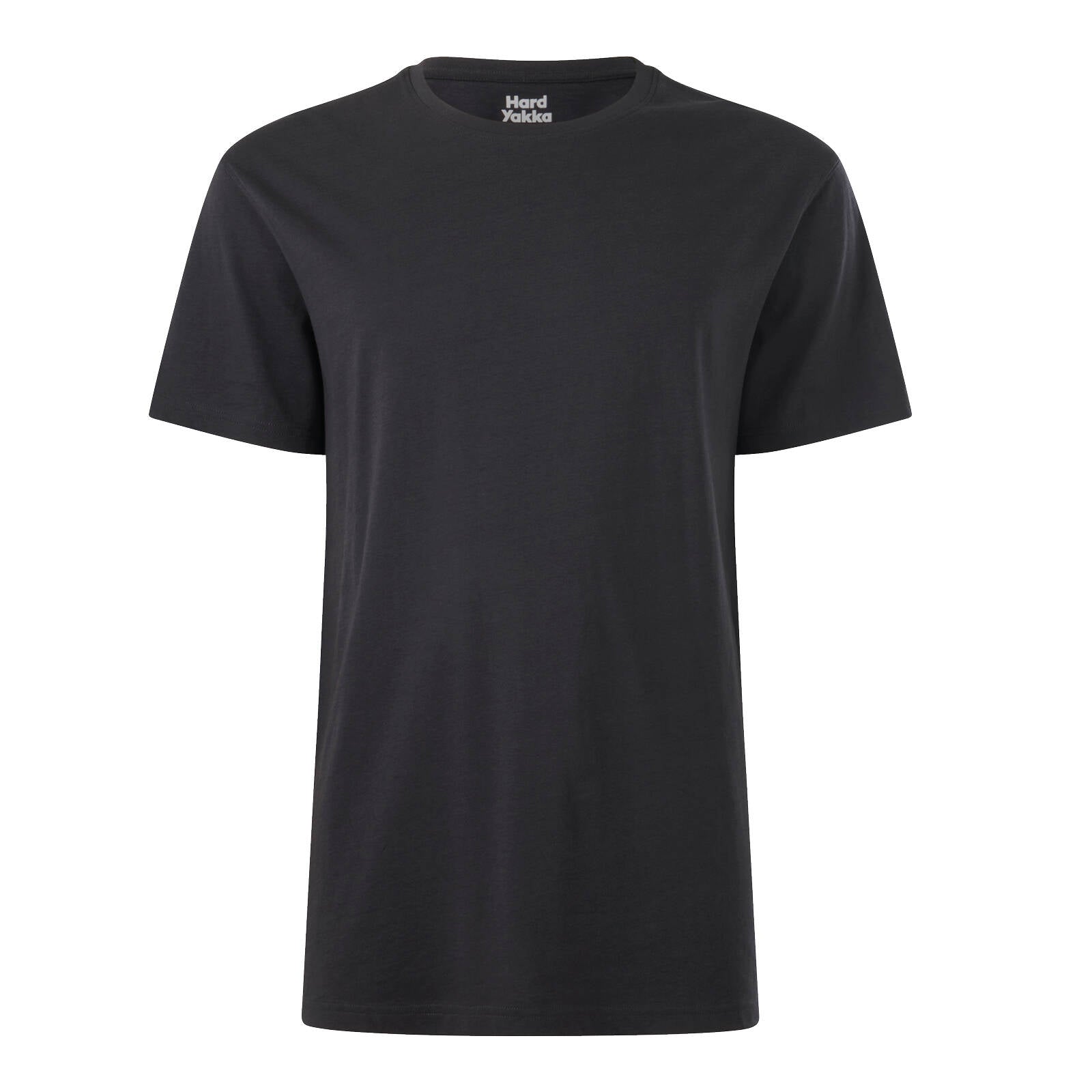 Hard Yakka White / Charcoal 2 Pack Core Tee Bundle - Size L - Image 10 of 11