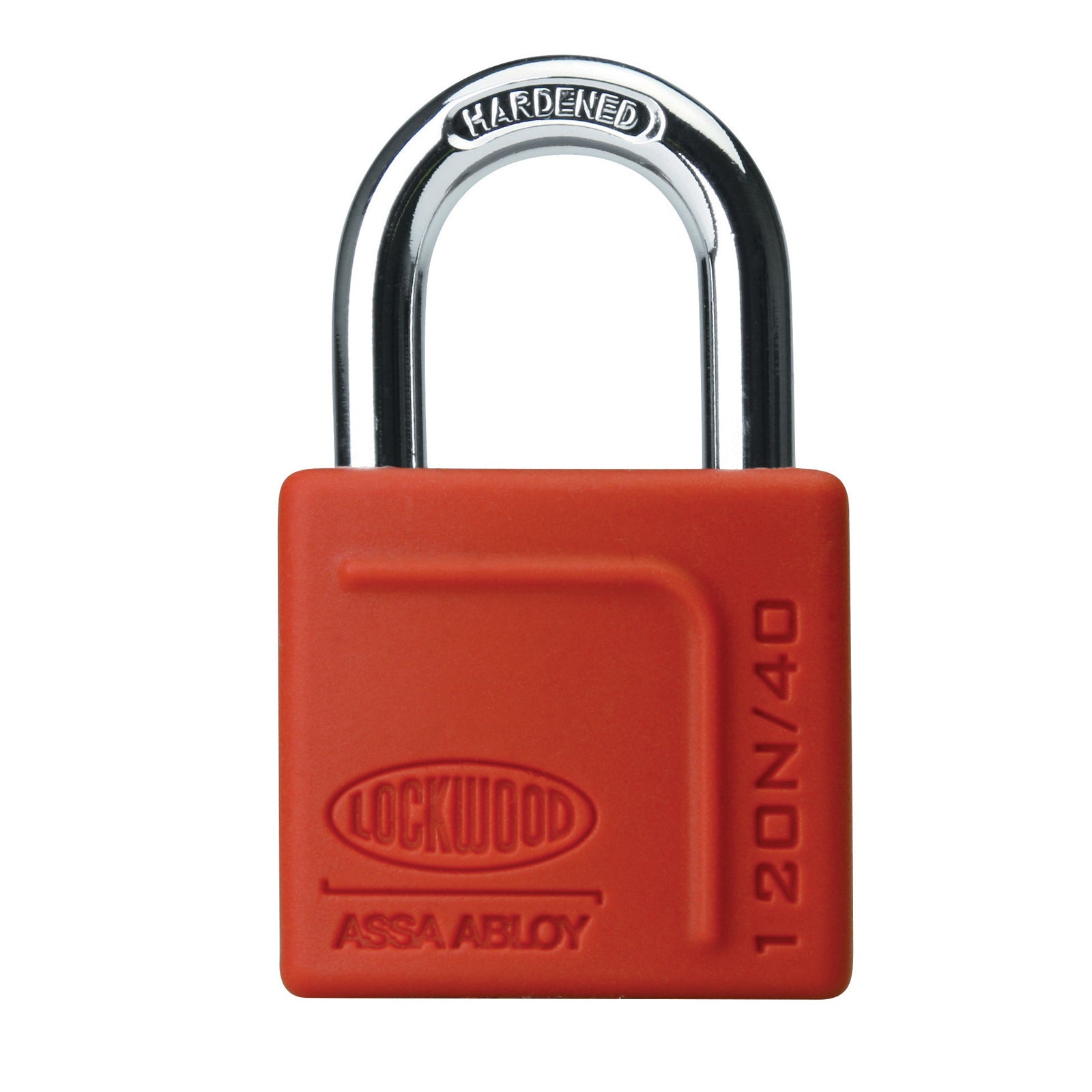 Lockwood 40mm Solid Brass 120N Series Padlock With Silicone Cover - Image 1 of 4