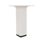Adoored 25 x 100m White Square Metal Furniture Leg - Image 1 of 2