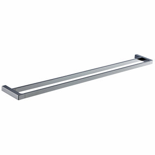 Mondella 900mm Chrome Rumba Double Towel Rail